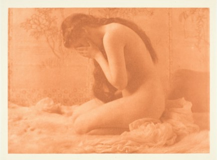 Weeping Magdalen, c. 1897. Creator: Charles I. Berg.