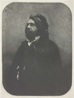 Portrait de Theophile Gautier d'apres Nadar, c. 1857, printed 1982. Creator: Charles Nègre.