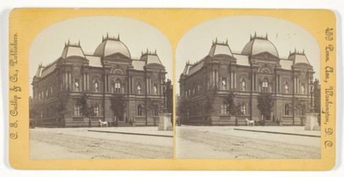 Corcoran Art Gallery, late 19th century.  Creator: Charles. S. Cudlip.