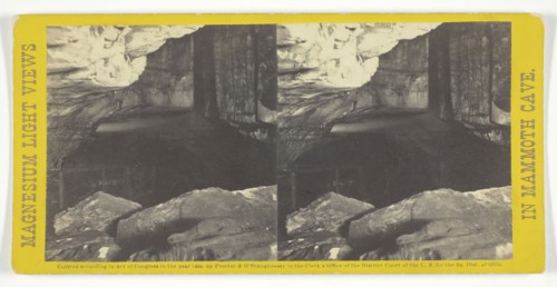 Bottomless Pit and "Bridge of Sighs", 1866. Creator: Charles Waldack.