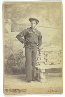 Untitled (Black Sailor), 1875/99. Creator: Chute & Brooks.
