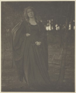 Untitled [woman in the woods], 1901/05.  Creator: Clarence H White.