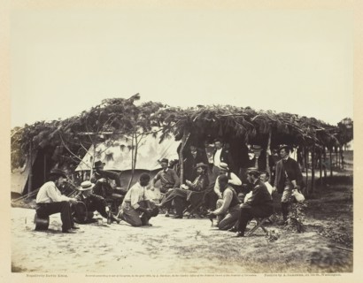 A Fancy Group, in Front of Petersburg, August 1864. Creator: David Knox.