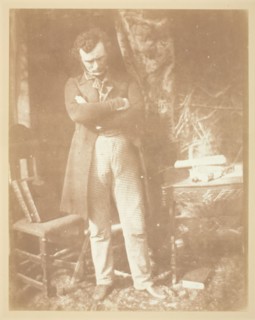 Mr. Robertson, Sub-Editor of "The Witness", c. 1843/44. Creators: David Octavius Hill, Robert Adamson, Hill & Adamson.