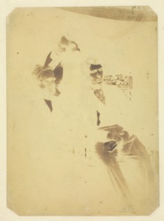 James Gordon, William Hanna D.D. and 'Mr. Cowan', 1843/47. Creators: David Octavius Hill, Robert Adamson, Hill & Adamson.