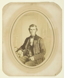 Untitled (Portrait of a Man), 1850-1900. Creator: E. Doane.