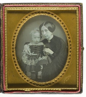 Untitled [woman and child], 1844/64.  Creator: E. Jacobs.