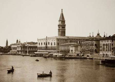 Untitled (99), c. 1890. [Doge's Palace and Grand Canal, Venice]. Creator: Unknown.