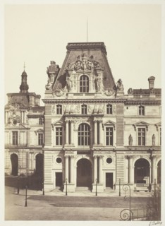 Les Tuileries, 1855/57. Creator: Edouard Baldus.