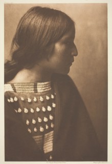 Arikara Girl, 1908. Creator: Edward Sheriff Curtis.