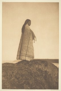 Cowichan Girl, 1912. Creator: Edward Sheriff Curtis.