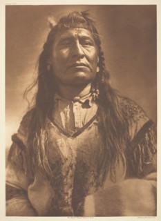 New Chest - Piegan, 1910. Creator: Edward Sheriff Curtis.