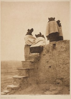 Watching the Dancers, 1906. Creator: Edward Sheriff Curtis.