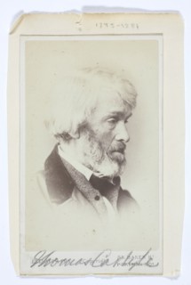 Thomas Carlyle, 1863-69. Creator: Elliott & Fry.
