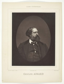 Gustave Aimard, c. 1876. Creator: Etienne Carjat.