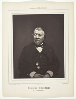 Philippe Ricord, c. 1876. Creator: Etienne Carjat.