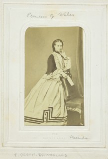 Princess of Wales, 1860-69. Creator: F. Deron.
