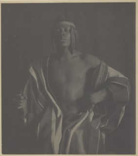 An Ethiopian Chief, 1897, printed c. 1902. Creator: Fred Holland Day.