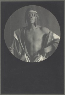 Ethiopian Monarch, 1897, printed c. 1902. Creator: Fred Holland Day.