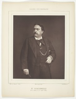 Hector Giacomelli (French painter, illustrator, and printmaker, 1822-1904), c. 1876. Creator: Ferdinand J. Mulnier.