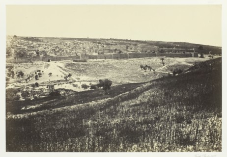 Jerusalem, from the Mount of Olives, No.2, 1857. Creator: Francis Frith.