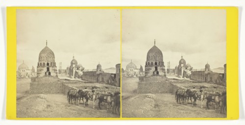 Egypt - Cairo, Tombs of the Caliphs, 1869. Creator: Frank Mason Good.