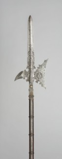 Halberd for the Bodyguard of Wolf Dietrich von Raitenau, Prince-Archbishop of Salzburg, 1589. Creator: Unknown.