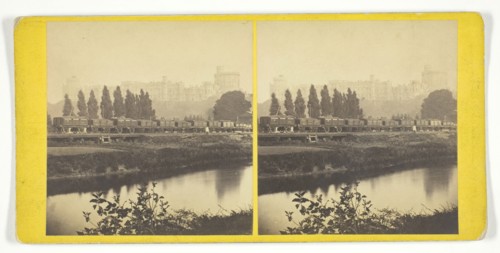 Windsor Castle - The North Terrace, Mid 19th century. Creator: George Washington Wilson.