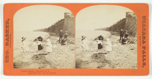 Ontario Beach, Charlotte, N.Y., 1888. Creator: George Barker.