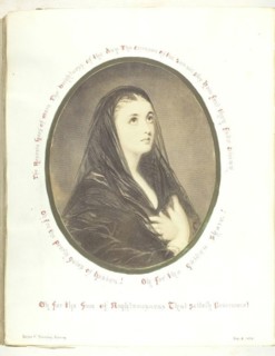 Untitled [pious woman in a veil], 1868.  Creator: Georgina Cowper.