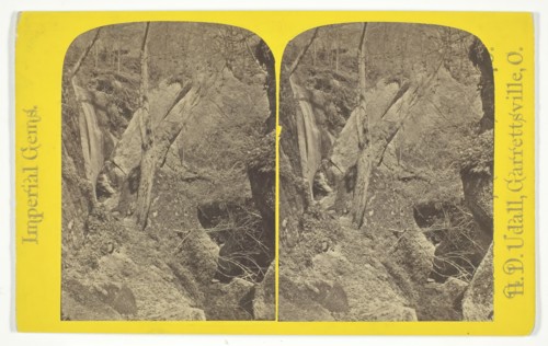 Nourmahal Cascade, from the South, 1875/99. Creator: H. D. Udall.