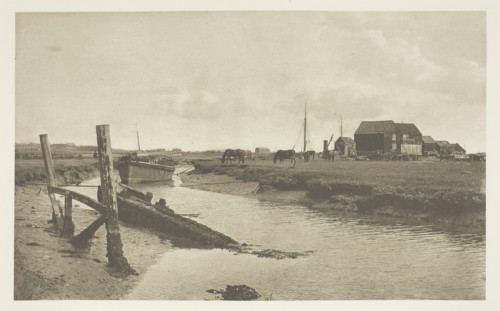 A Tidal River, East Coast, 1880/90, printed April 1890. Creator: J. B. B. Wellington.