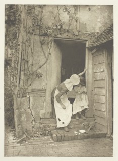 The Broken Saucer, c. 1880/90, printed April 1890. Creator: J. B. B. Wellington.