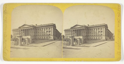 U.S. Treasury, late 19th century. Creator: J F Jarvis.