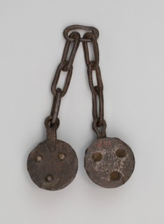 Chain Shot (Projectile) for a Cannon, Austria, 17th Century. Creator: Unknown.
