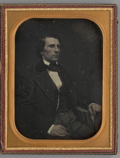 Untitled (Portrait of a Seated Man), 1855. Creator: Rufus Anson.