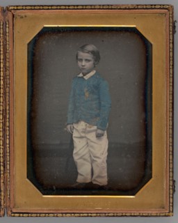 Untitled (Portrait of Standing Boy), 1848. Creator: Jesse Harrison Whitehurst.