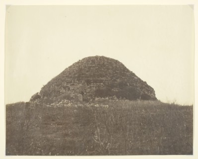Tombeau de la chrétienne. Vue du côté nord. (Tomb of the Christian Woman...), 1855. Creator: John Beasley Greene.
