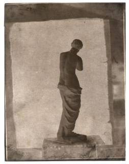 Untitled [Still life with a statuette of the Venus de Milo], 1852-53. Creator: John Beasley Greene.