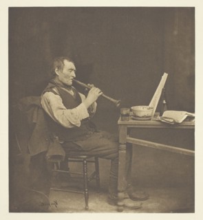 Clarionet Player, c. 1897. Creator: John E. Dumont.