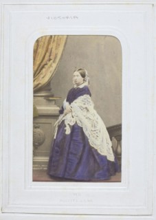 Queen Victoria, 1861. Creator: John Jabez Edwin Mayall.