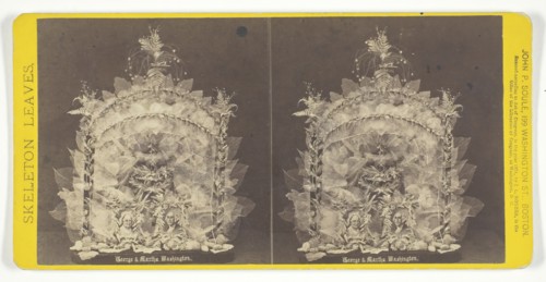 George & Martha Washington, 1874. Creator: John P. Soule.
