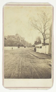 Untitled (carriage tracks), 1850-1880s.  Creator: Joshua Appleby Williams.