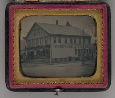 Untitled (Commercial Building, Bridgewater, Massachusetts), 1855. Creator: L. Bradford Howard.