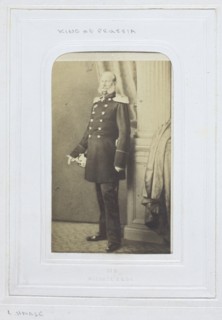 H.R.H. the Prince of Prussia, Prince-Regent, 1860-69. Creator: L. Haase & Company.