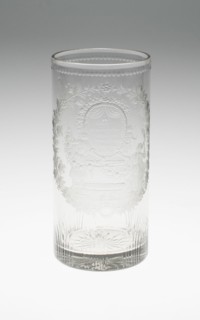 Beaker, Bohemia, 1800/25. Creator: Bohemia Glass.