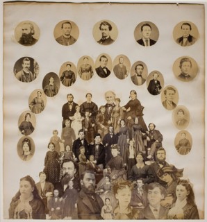 Civil War Collage, c. 1860/70. Creator: Unknown.