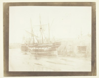 143. Copper Ore Vessel, Swansea, 1846. Creator: Calvert Jones.