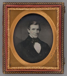 Untitled (Painted Portrait of Charles Coit), 1855/56. Creator: S. L. Holman.