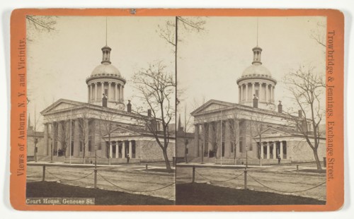 Court House, Genesee St., late 19th century. Creator: Trowbridge & Jennings.